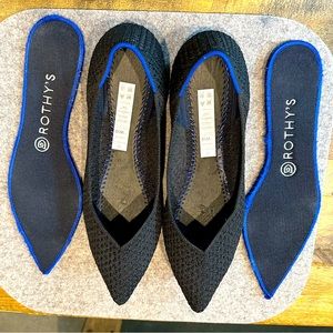 Rothy’s The Point in Black, 10